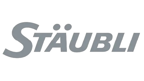 Stäubli Robot-Logo – ein Symbol für präzise und vielseitige Robotiklösungen, vertreten durch die KMM Automation GmbH.Stäubli Robot-Logo – ein Symbol für präzise und vielseitige Robotiklösungen, vertreten durch die KMM Automation GmbH.